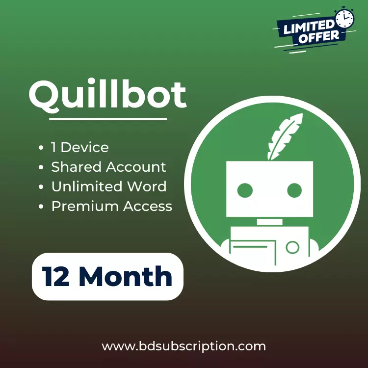 QUILLBOT PREMIUM FOR 1 YEAR (Shared)